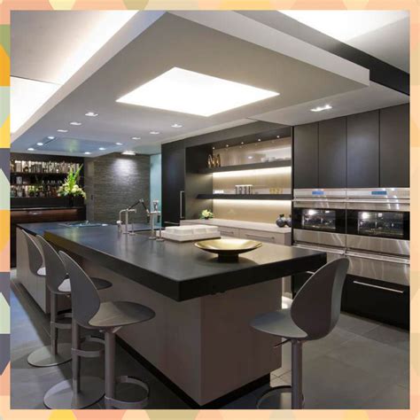 Contemporary Kitchen Islands Create House Floor