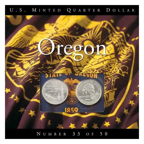 2005 Oregon Quarter State Quarter Coins Of America