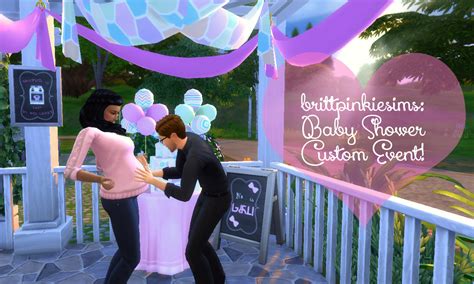 Baby Shower Mod Sims 4 Baby Shower And Maternity Ideas