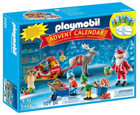 Playmobil Calendario De Adviento Calendario De Navidad Papá Noel