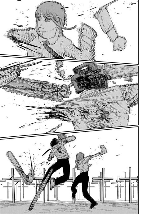 Chainsaw Man Manga Panels In 2021 Manga Art Anime Dragon Ball