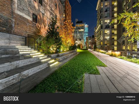 High Line Promenade Image And Photo Free Trial Bigstock