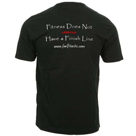 Fitastic Fitness Finish Line Mens Black Everyone Deserves To Feel