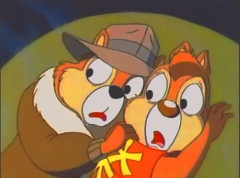 Chip Dale Chip N Dale Rescue Rangers Chip N Dale Scared Afraid