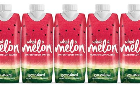 Watermelon Water Brand What A Melon Launches In The Uk Foodbev Media