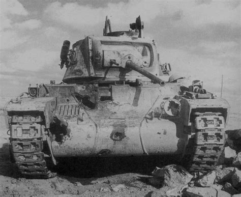 British Matilda Ii That Took A Beating From 88mm Anti Aircraft Guns In