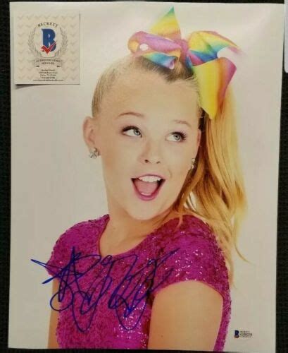 Jojo Siwa Signed Autographed Dance Moms Nickelodeon 11x14 Photo