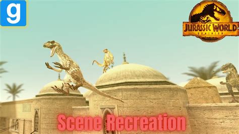 jurassic world dominion atrociraptor jump scene in garry s mod scene recreation youtube