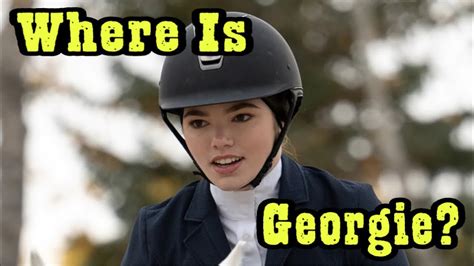 Is Georgie Going To Be In Heartland Season 15 Where Is Georgie In