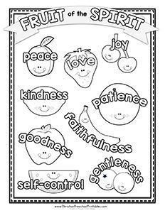 Use these printable fruits for craft time. Fruit of the Spirit Bible Printables | Bible for kids ...