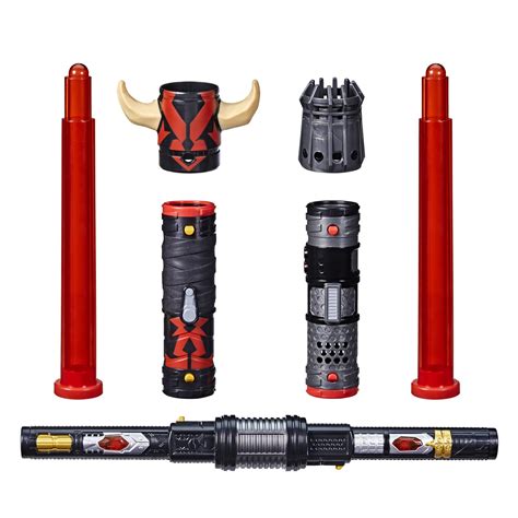 Star Wars Lightsaber Forge Darth Maul Double Bladed Electronic Red