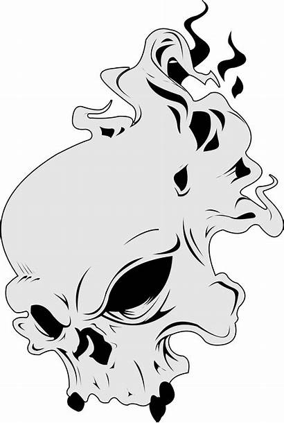 Stencils Stencil Paint Airbrush Clipart Skull Tattoo
