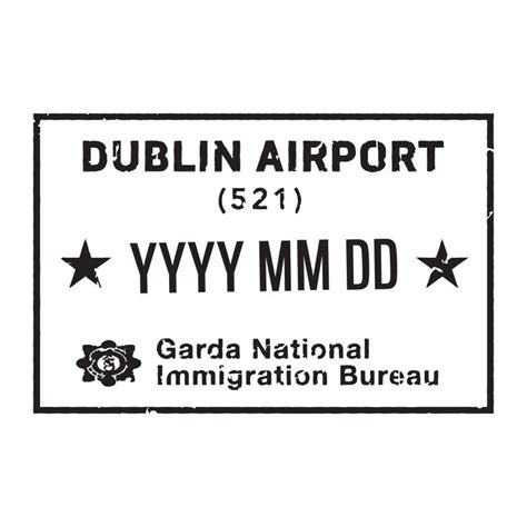 Ireland Passport Stamp Decal Etsy