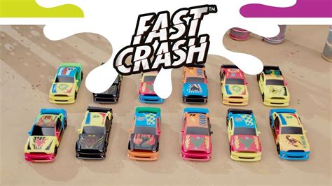 fast crash splash toys youtube