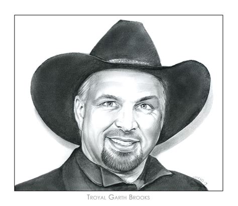 Sketch Of The Day Garth Brooks