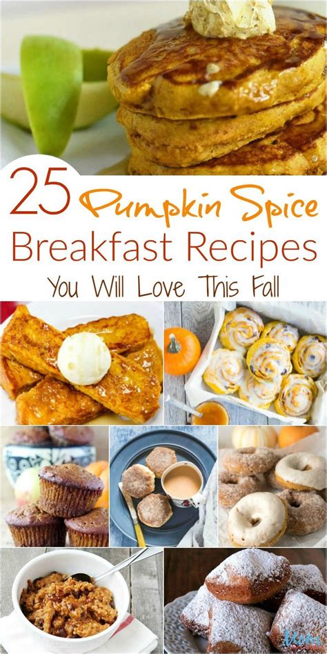 25 Pumpkin Spice Breakfast Recipes You Will Love This Fall Pumpkin