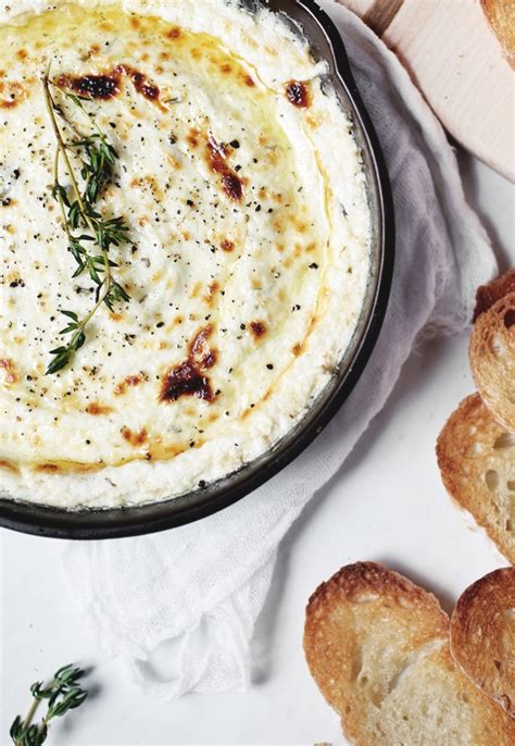 Baked Goat Cheese Dip The Merrythought