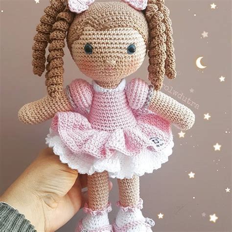 Amigurumi Mina Doll English Free Pattern Amigurumi Knitted Doll