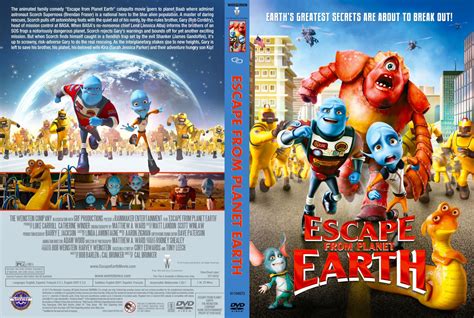 Escape From Planet Earth Movie Dvd Custom Covers Escape From Planet