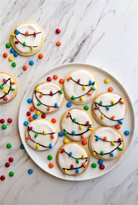 Submit a new christmas cookie recipe or review one you've made. Christmas Lights Cookies with Royal Icing | Dessert for Two