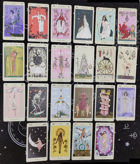 Tarot Deck Carlotydes 78 Tarot Cards Etsy