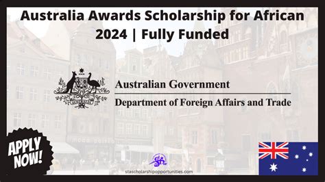 Australia Awards Scholarship For African 2024 Fully Funded
