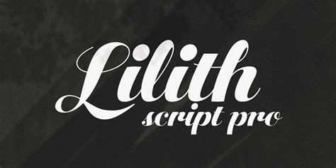 Lilith Script Pro Font