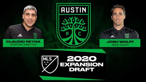 2020 Mls Expansion Draft Austin Fc Youtube