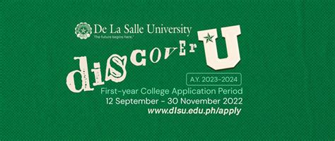 Dlsu On Twitter Discover Your Future With Dlsu The Ay 20232024