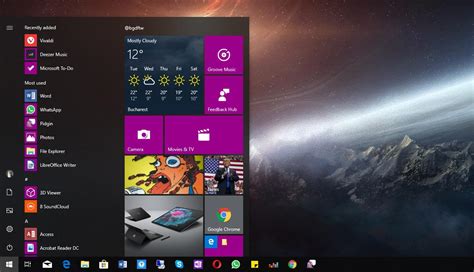 Windows 10 Gets Subtle Update With New Start Menu Phoneworld