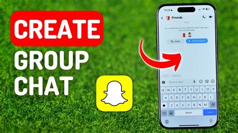 how to create a group chat in snapchat [iphone 15 pro] youtube