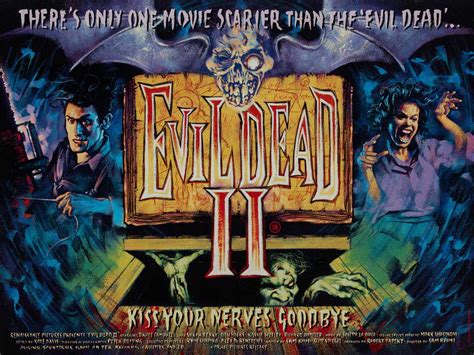 Evil Dead 2 British Quad Poster Horror Collectors