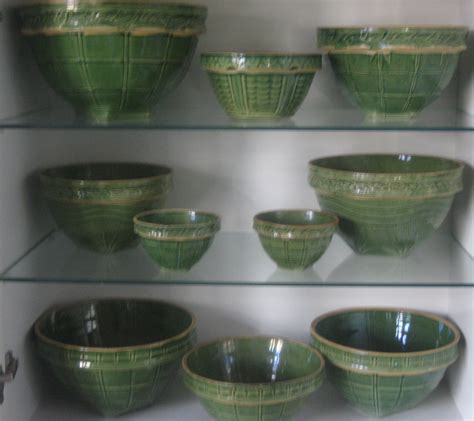 Connecting Pieces: McCoy Pottery-Green Stoneware