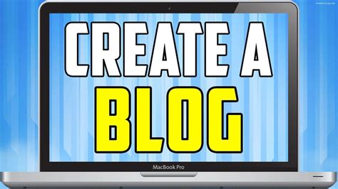 How To Create A Blog Easy To Follow Tutorial Youtube