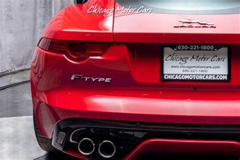 Used 2017 Jaguar F Type R Awd Coupe Vision And Black Package For Sale