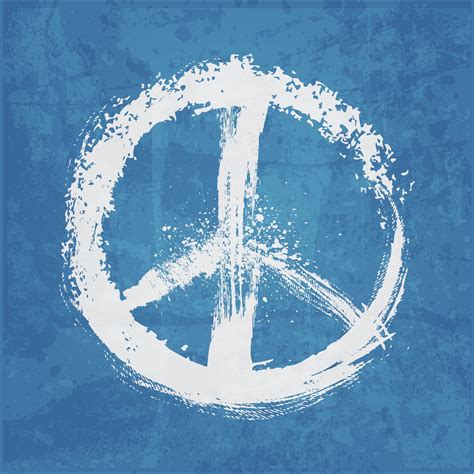 Peace Symbol Ndp Bluenote