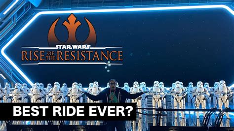 Rise Of The Resistance In Star Wars Galaxys Edge Is Awesome Youtube