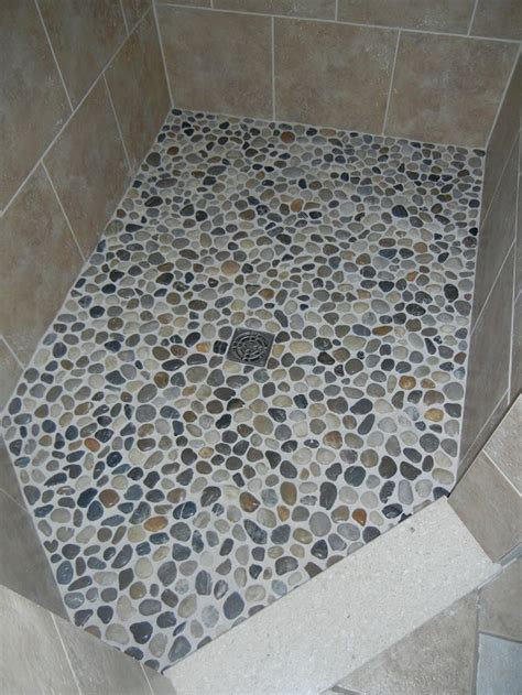 Create Your Own Pebble Shower Floor Your Projectsobn