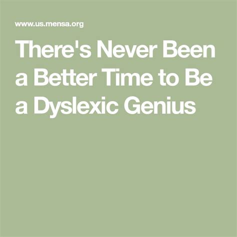 Theres Never Been A Better Time To Be A Dyslexic Genius Dysgraphia