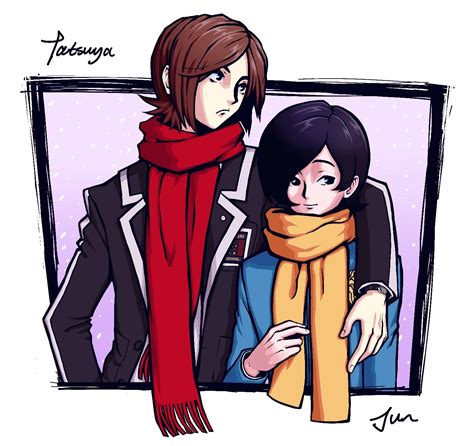 ♡tatsuya and jun♡ persona shin megami tensei persona disney cartoons