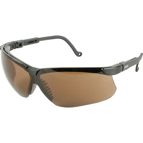 Honeywell Uvex® Genesis® Safety Glasses Brown Lens Anti Foganti