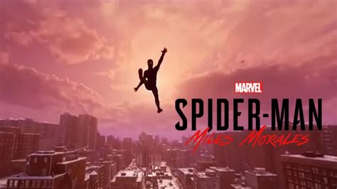 New Sunset Web Swinging Spider Man Miles Morales 60fps Ps5 Gameplay