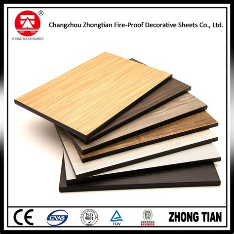 China Fire Resistant Phenolic Compact Interior Wall