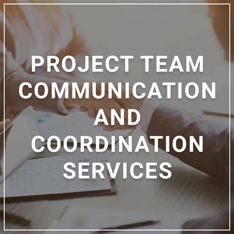 Project Team Communication And Coordination Services Cuanswers Store