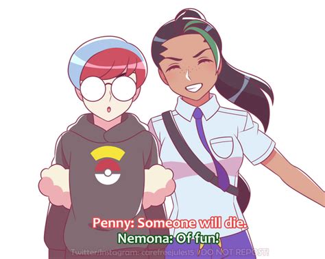 Penny And Nemonas Dynamic Oc Rpokemonscarletviolet