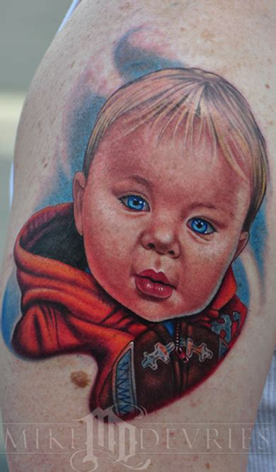 Portrait Tattoo By Mike Devries Tattoonow