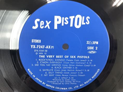 ヤフオク 美品 Sex Pistols ザ・ベリー・ベスト・オブ セ