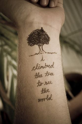 They help the man reconnect to spirituality and to his own emotions concerning important events or chapters in life. Tattoo Quotes On Life