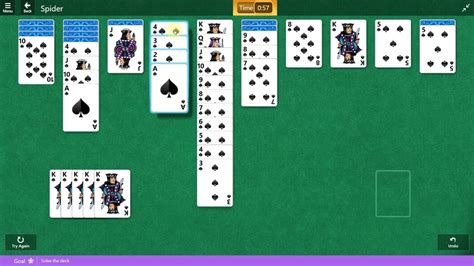 Microsoft Solitaire Collection Spider February 5 2017 Youtube
