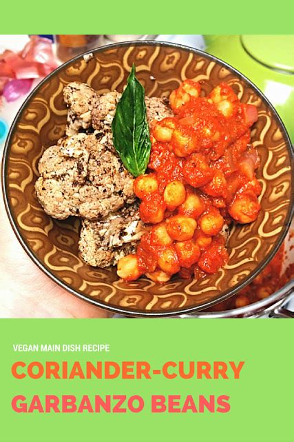 250 low cholesterol indian healthy recipes, low cholesterol foods list. Coriander Curry Garbanzo Beans Recipe - Delicious Vegan ...